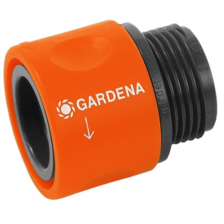 Gardena slangstuk met 3-4 inch buitendraad
