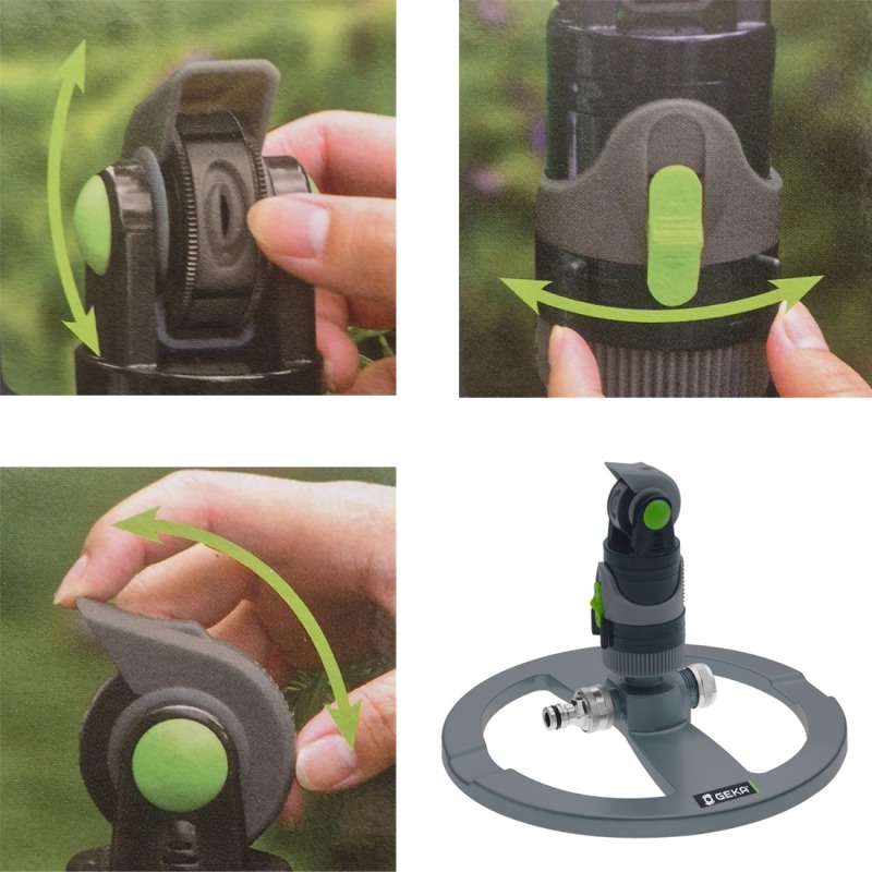 Geka push fit sector sproeier Multi instellingen met details