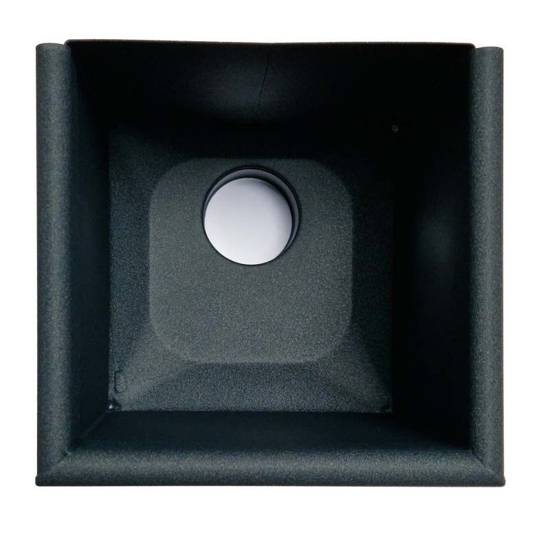 Aluminium vergaarbak antraciet 3