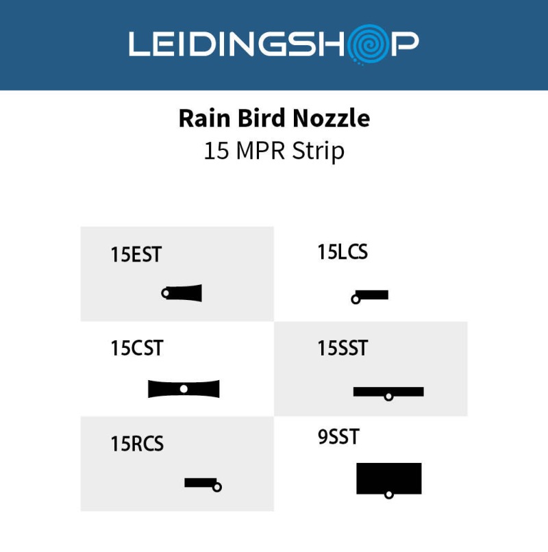 Rain Bird Nozzle MPR 15 Strip SPEC