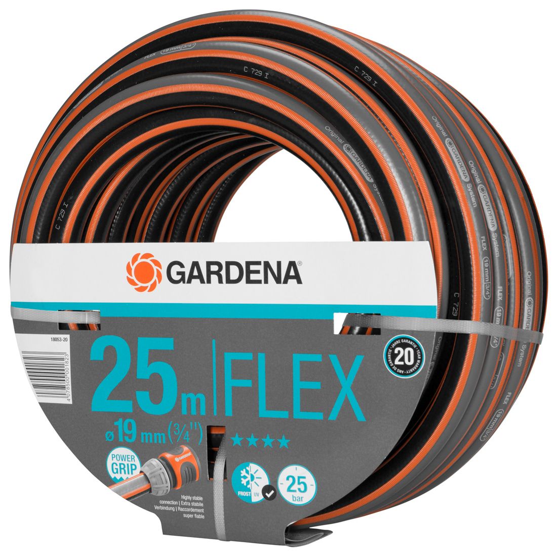 flauw Picasso voordeel Gardena Comfort FLEX tuinslang 25 meter, 19 mm - Leidingshop - Gratis  verzending